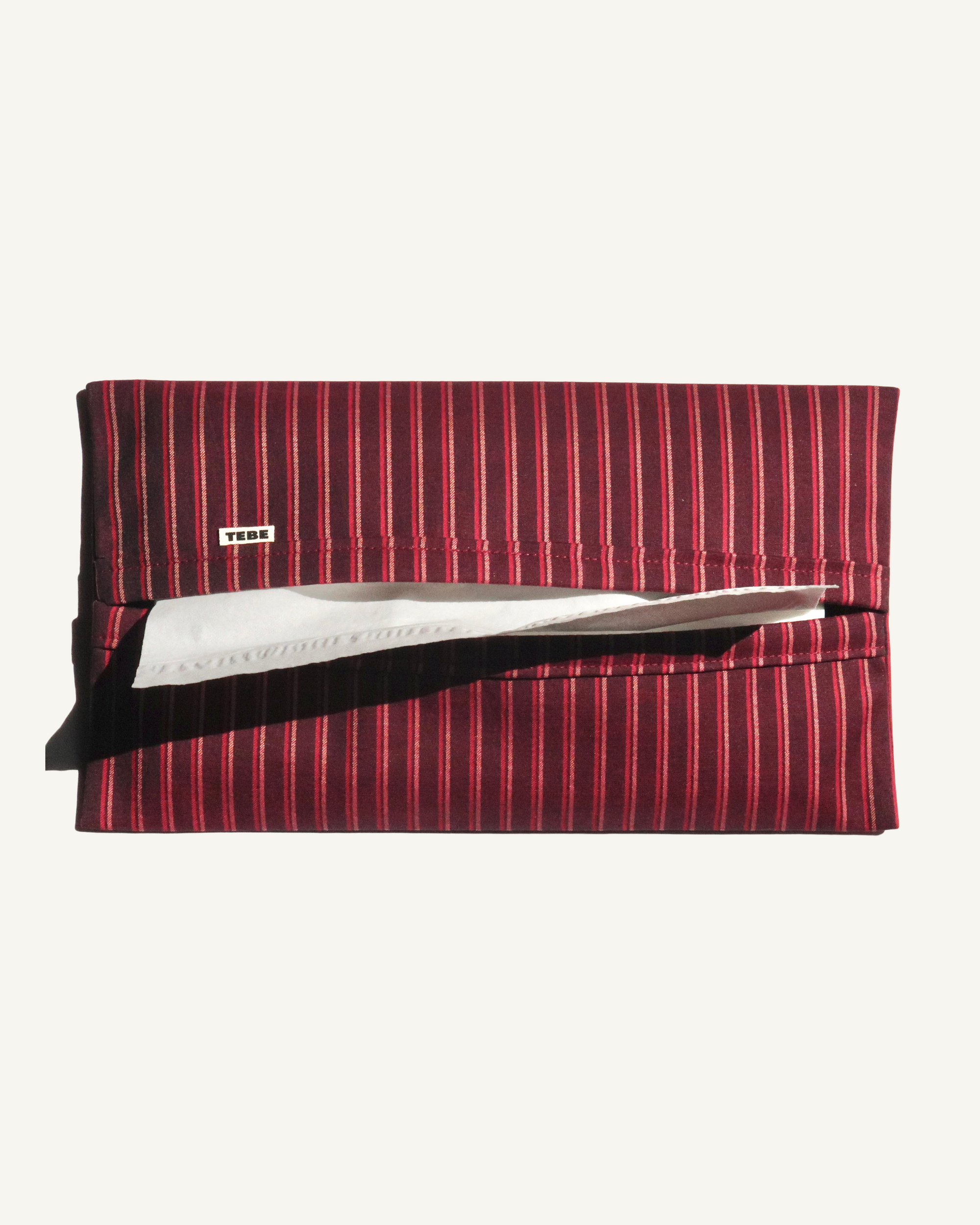 TEBE Tissue Cover — Burgundy