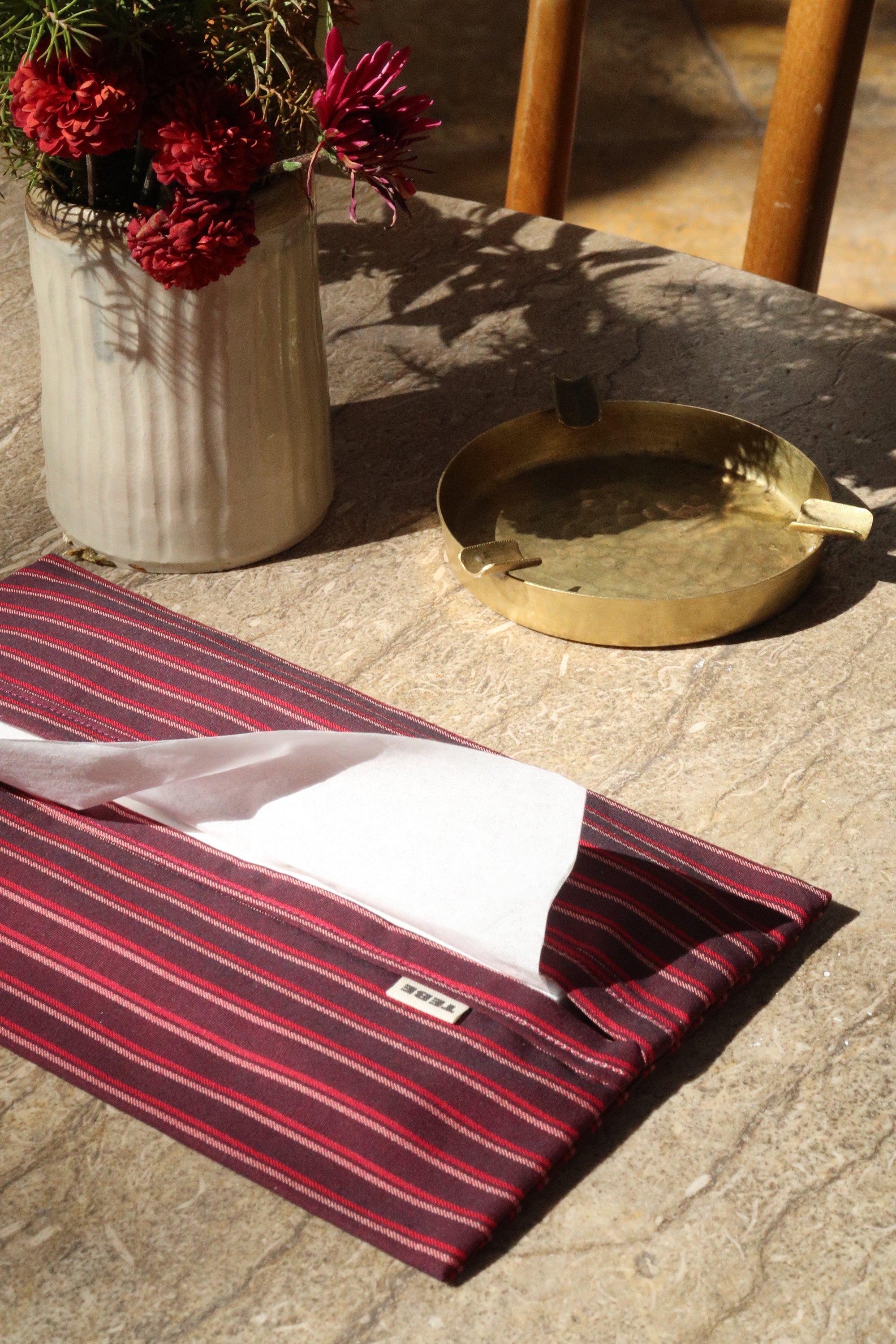 TEBE Tissue Cover — Burgundy